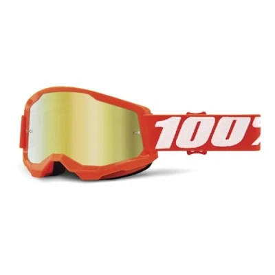 Abbildung von 100% MÁSCARAS STRATA 2 Goggle Lens Brille, Erwachsene, Unisex, Orange/Gold (Orange), Einheitsgröße