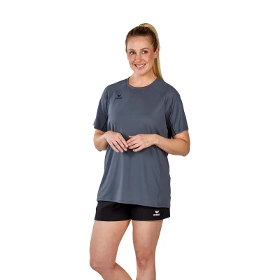 Abbildung von Erima Herren Liga Star Trainings T Shirt, Slate Grey/schwarz, L