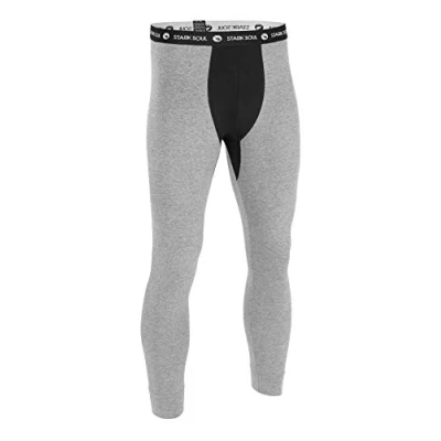 Abbildung von Stark Soul Lange &quot;LONG JOHN&quot; Unterhose lang, Herren, Größe: Large, Grau