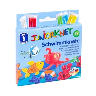 Abbildung von Feuchtmann Knete JUNiORKNET Schwimmknete (1 tlg), vegane und glutenfreie Kinderknete nicht trocknend