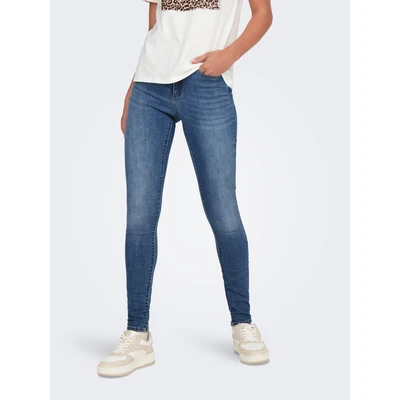 Abbildung von ONLY Onlwauw LIFE MID Jeans Skinny Fit, Damen, Größe: XSx34, Medium blue denim