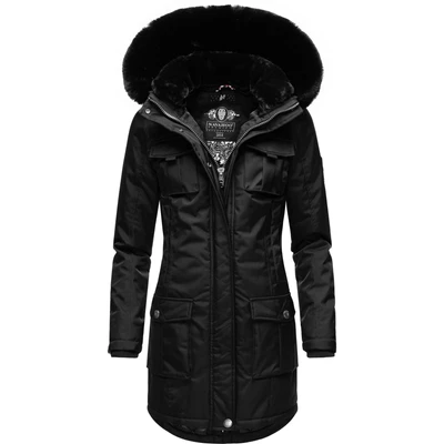 Abbildung von Navahoo Tiniis Wintermantel, Damen, Größe: XS, Black