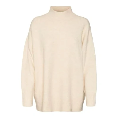 Abbildung von Vero Moda Vmphillis LONG Strickpullover, Damen, Größe: XS, Birch