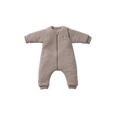 Abbildung von Vertbaudet Jumpsuit für Kinder, Größe: 110, Beige meliert