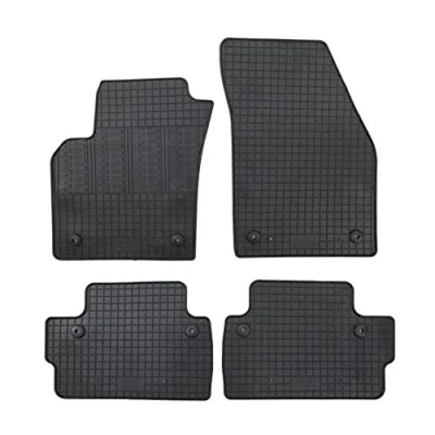 Abbildung von AutoStyle CK RVO01 Fußmattensatz Vollgummi vorne und hinten 4 schwarz VOLVO: C30