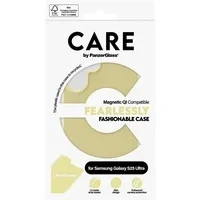 Abbildung von PanzerGlass CARE Fashionable Case Chardonnay w. QI Galaxy S25 Ultra