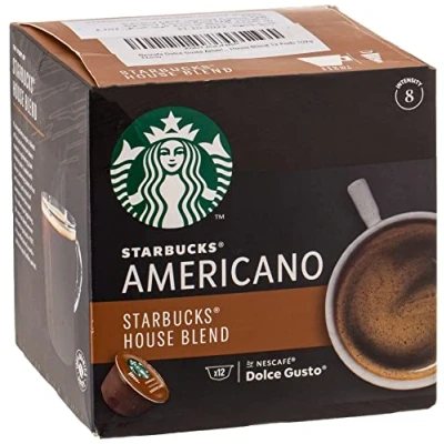 Abbildung von Starbucks Dolce Gusto Kompatible Kapseln (Cappuccino, 12 (6 Kaffee + 6 Milch))