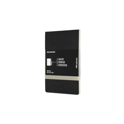 Abbildung von Moleskine Professioneller PROPAD3BK Block (Large/A5, Liniert, Kartoneinband) Schwarz