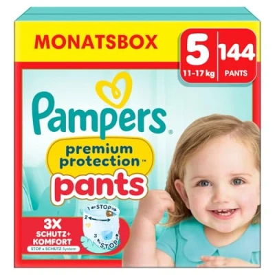 Abbildung von Pampers® Windeln premium protection™ Größe 5 144ST für Babys und Kleinkinder (4 18 Monate)