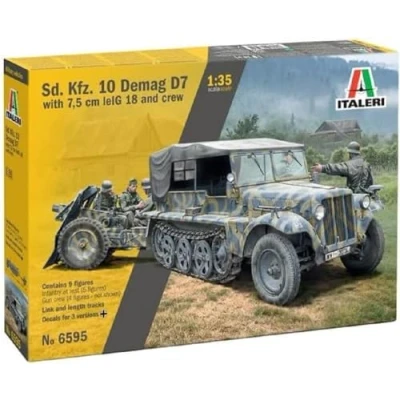 Abbildung von 1:35 Kfz. 10 DEMAG D7 with 7,5cm Le. IG 18 + crew