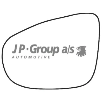 Abbildung von JP GROUP 1189304770 Außenspiegelglas links VOLKSWAGEN: Golf 6, Touran I, 6 Cabrio
