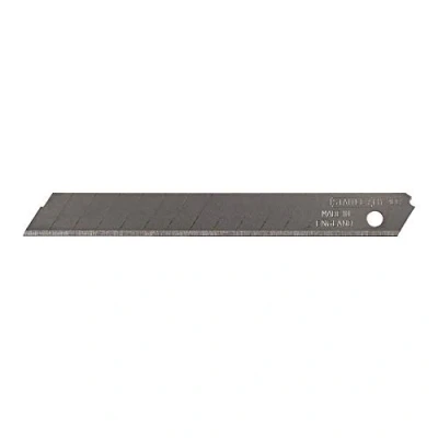 Abbildung von Stanley Abbrechklingen für Cuttermesser 1 11 300 (9 mm, gerade Schneide mit 12 abbrechbaren Segmenten, 0,55 mm Schneidstärke, 110 Klingenlänge, 10 Spender á Stück)