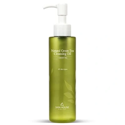 Abbildung von THE SKIN HOUSE Natürliches Grüntee Reinigungsöl (150ml, 5.07 fl.oz.) Clean beauty Tiefenreinigung wasserlösliches nicht klebend