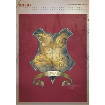 Abbildung von The Harry Potter 2023 A3 Deluxe Calendar