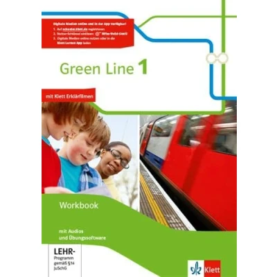 Abbildung von Green Line 1 Workbook mit Online Audio und Übungssoftware Klasse 5 (Green Line. Bundesausgabe von 2014): Audios ab 2014)