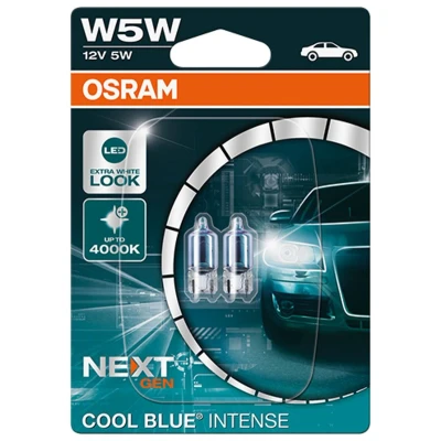 Abbildung von OSRAM COOL BLUE INTENSE next Generation 2825CBN 02B Glühlampe, Blinkleuchte 12 5 W5W VOLKSWAGEN: Golf 4 Schrägheck, Passat B6 Variant, Touran I