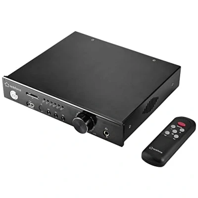 Abbildung von Renkforce RF WAM 300 Stereo Verstärker 2 x 50 W Schwarz Bluetooth®, USB