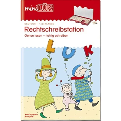 Abbildung von miniLÜK: 1./2. Klasse Deutsch Rechtschreibstation: genau lesen richtig schreiben (miniLÜK Übungshefte: Deutsch)