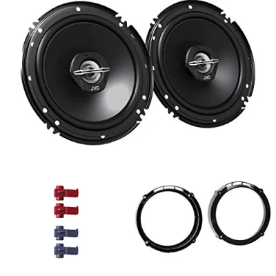 Abbildung von JVC CS J620X Auto Lautsprecher 16,5 cm mit Einbauset passend für Seat Leon 2005 2012 Türen vorne/hinten 600 W 165mm 2 Wege Koax