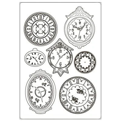 Abbildung von Soft Mould A4 Garden of Promises clocks