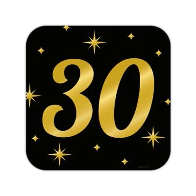 Abbildung von 30 Jahre Türschild Classy 50x50cm