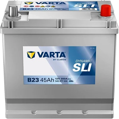 Abbildung von VARTA DYNAMIC SLI 545077030K262 Batterie 12V 45Ah 300A B01 MAZDA: MX 5 I, RENAULT: 8 Limousine, Schrägheck, SUZUKI: Samurai SUV