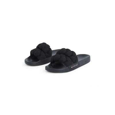 Abbildung von Tommy Jeans Badezehentrenner, Damen, Größe: 35, Black Schuhe