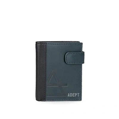 Abbildung von Adept Jim Horizontale Geldbörse mit Schwarz 11 x 8 1 cm Leder, Schwarz, Quertasche