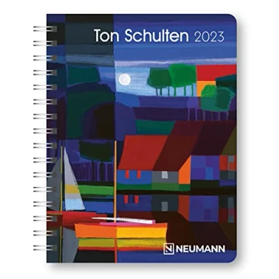 Abbildung von Ton Schulten 2023 Diary Buchkalender Taschenkalender Kunstkalender 16,5x21,6: