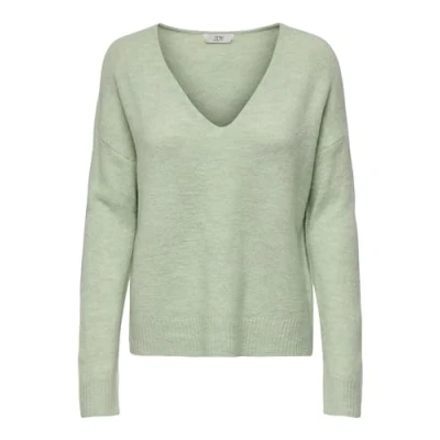Abbildung von JdY Damen Jdyelanora L/S V Neck Pullo. KNT Noos Strickpullover, Sea Foam, XS EU