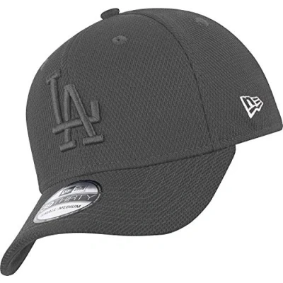Abbildung von New Era Los Angeles Dodgers 39thirty Stretch Cap Diamond Tonal Grey M L
