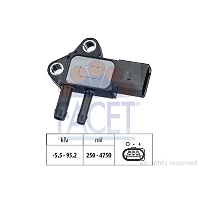 Abbildung von Sensor, Abgasdruck FACET 10.3297