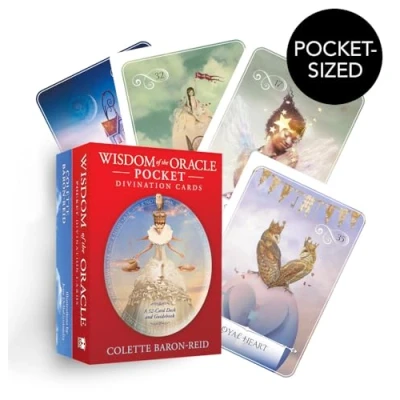 Abbildung von Wisdom of the Oracle Pocket Divination Cards: A 52 card Deck for Love, Happiness, Spiritual Growth, and Living Your Purpose