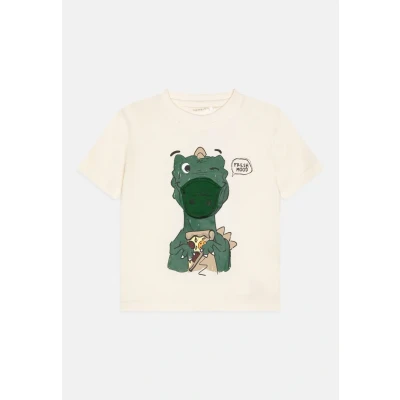 Abbildung von Name it Nmmbrett Tshirt print für Kinder, Größe: 86, Cloud dancer