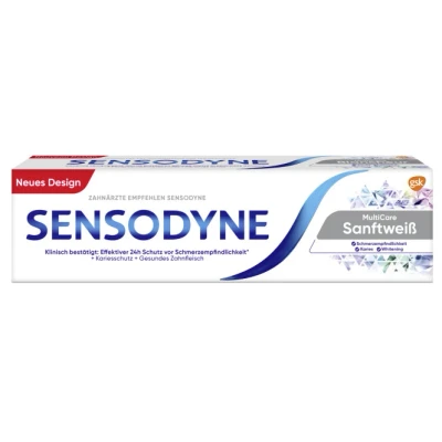 Abbildung von Sensodyne Zahncreme MultiCare Sanftweiß