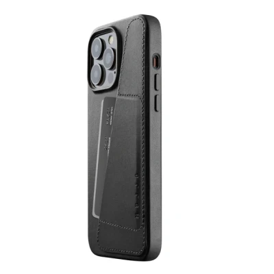 Abbildung von MUJJO Leather Wallet Case iPhone 14 Pro Max black CL 030 BK