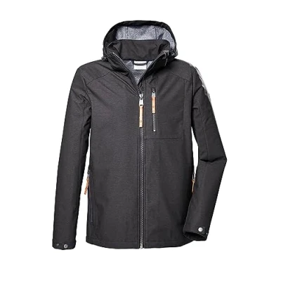 Abbildung von G.I.G.A. DX Herren Gs 7 Mn Sftshll Jckt Softshell Jacke Mit Abzippbarer Kapuze/Outdoorjacke, Grau, XL EU