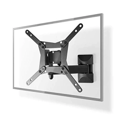Abbildung von Vollbewegliche TV Wandhalterung 10 32&quot; maximal unterstützes Bildschirmgewicht: 30 kg kippbar drehbar Minimaler Wandabstand: 68 mm Maximaler 370 3 Drehpunkt(e)