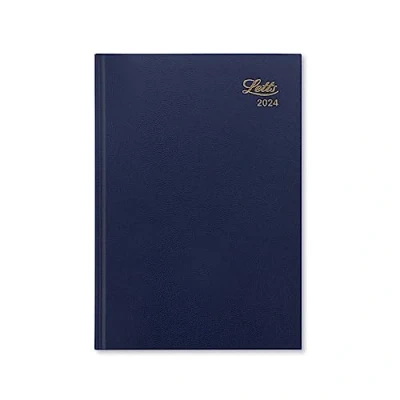 Abbildung von Letts Standard A5 Tageskalender 2024, Blau