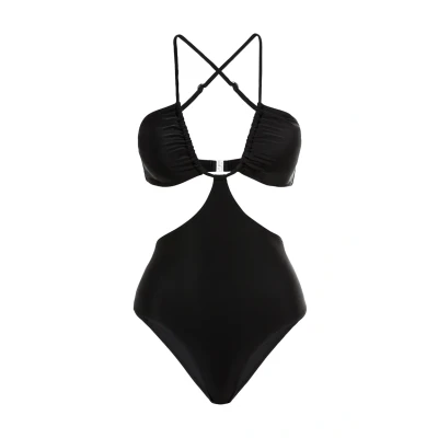 Abbildung von Lascana LSCN BY Badeanzug, Damen, Größe: 32xC/D, Black