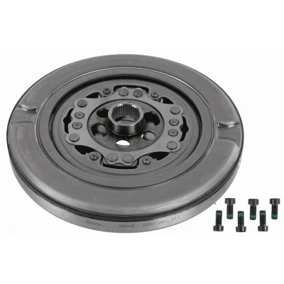 Abbildung von SACHS 2295 001 711 Zweimassenschwungrad mit Schwungradschrauben VOLKSWAGEN: Passat B8 Variant, Golf 7 Schrägheck, SKODA: Superb III Kombi