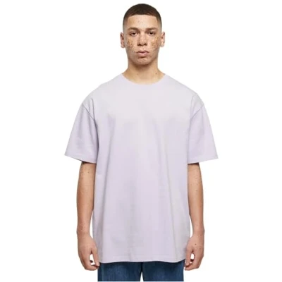 Abbildung von Build Your Brand Herren Heavy Oversize Tee T Shirt, Lilac, XXL