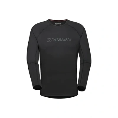 Abbildung von Mammut Langarmshirt, Herren, Größe: Medium, Black
