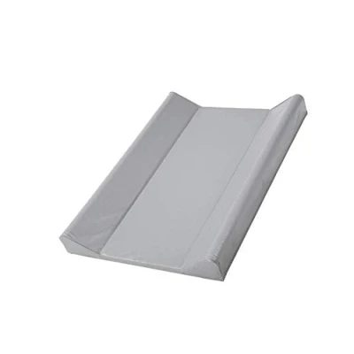 Abbildung von Rotho Babydesign wickelauflage Keil (50 x 70 cm) wickeltischauflage abwaschbar wickelmatte wasserdicht grau