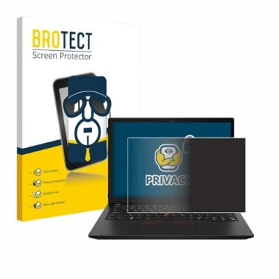 Abbildung von BROTECT Anti Spy Blickschutzfolie für Lenovo ThinkPad X13 Gen 3 Privacy Screen Protector [Displayschutz Folie, Sichtschutz, Blaulichtfilter]
