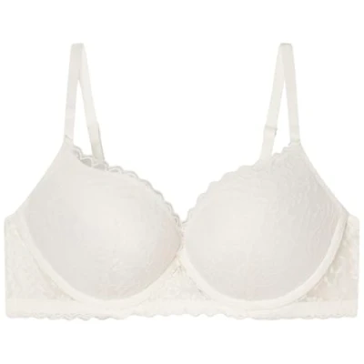 Abbildung von Women&#039;secret Damen Sujetador Helankas 1 Gorgeous Push up BH Spitze Elfenbein, weiß, 90B
