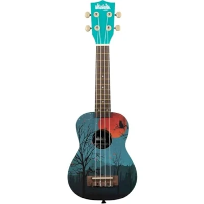 Abbildung von KALA Ukadelic UK Moonrise Soprano Ukulele, with Tote Bag