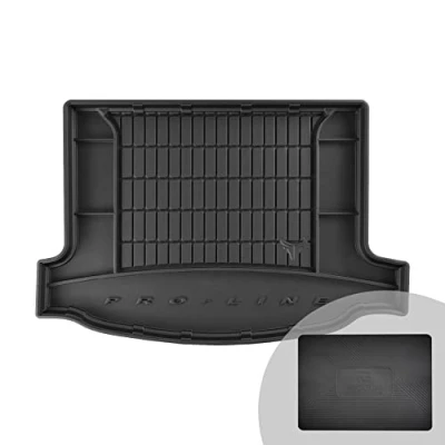 Abbildung von FROGUM ProLine 3D Gummimatte Exklusive Auto Kofferraummatte Kofferraumwanne für Honda Civic VIII 2006 2011 Bequemer Organiser Die höchsten Kanten
