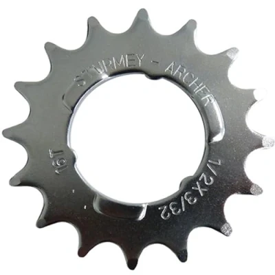 Abbildung von Zahnkranz Sturmey Archer 16z 3/32&quot; Flach Verchromt