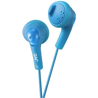 Abbildung von JVC Gumy HA F160 A E In Ear Kopfhörer Stereo mit Bass Boost und 3,5mm Klinkenkabel (1,2m) Blau